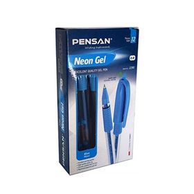 Pensan PE02229JKMA 1 mm 12'li Neon Jel Kalem