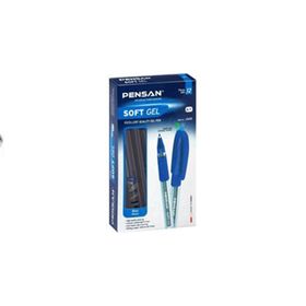 Pensan Soft Gel Mavi 0.7 mm Tükenmez Kalem