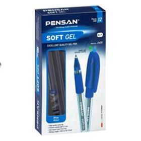 Pensan Soft Gel Mavi 0.7 mm Tükenmez Kalem
