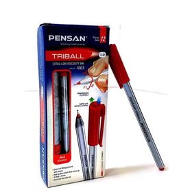 Pensan Triball 1003 12'li Tükenmez Kalem kırmızı