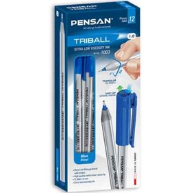 Pensan Trıball 1mm Mavi 12'li Paket Tükenmez Kalem