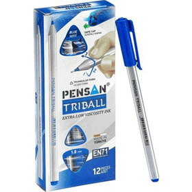 Pensan Triball Mavi 1.0 mm 12`li Tükenmez Kalem