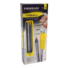 Pensan Triball Sarı 12'li Tükenmez Kalem