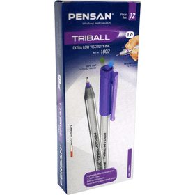 Pensan Triball Violet 12`li Tükenmez Kalem