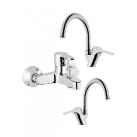 Penta 323330 Lavabo Eviye Banyo Bataryası