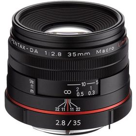 Pentax 35mm F2.8 HD Macro Gümüş Lens