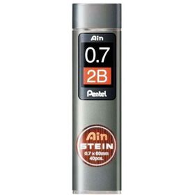 Pentel 0,7 mm 2B 40 Adet Ain Stein Hi-Polymer Uç
