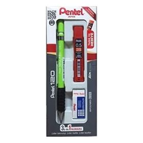 Pentel 120 A3 Dx 0.5 mm 3'lü Versatil Kalem Set