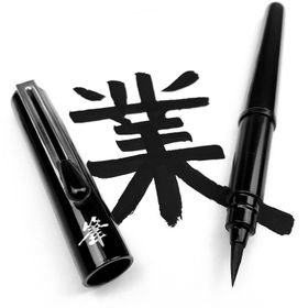 Pentel 194385 Arts Pocket Brush Cep Tipi Fırça Uçlu Kalem Siyah Brush Sing Pen