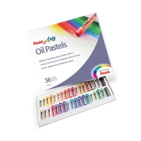 Pentel 36726 36lı Yağlı Pastel Boya Seti