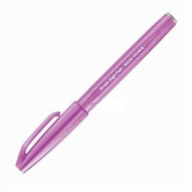 Pentel 5771619 İmza Kalemi Pink Purple Brush Sing Pen