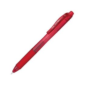 Pentel BLN105-B Kırmızı 0,5 mm Likit Roller Kalem