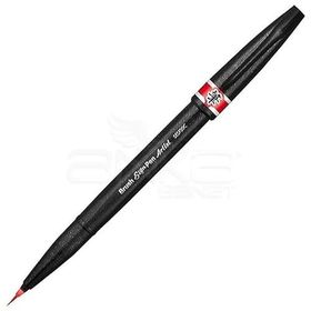 Pentel Brush Sign Pen Ultra Fine Red Kalem