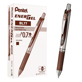 Pentel Energel BL77-V Druckmechanik 0,35 mm 12 Adet Gel Dönerbaşlı Kalem