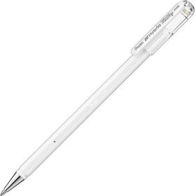 Pentel Hybrid Milky Pastel Beyaz 0.8 mm Jel Roller Kalem