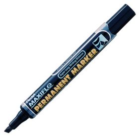 Pentel NLF60-C Kesik Uç Siyah Permanent Markör