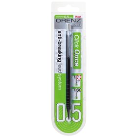 Pentel Orenz Uç Korumalı Teknik Çizim ve Yazı İçin 0.5 mm Siyah Mekanik Kurşun Kalem