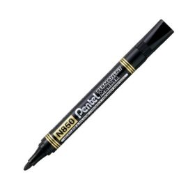Pentel Permanent N850-A Siyah Yuvarlak Uç Markör Kalem