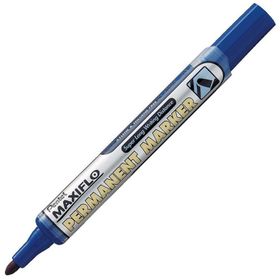 Pentel Permanent NLF50 Yuvarlak Uç Mavi Markör Kalem