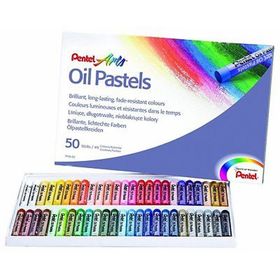Pentel PHN50 50 Renk Pastel Boya