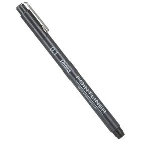 Pentel S20P-1A 0.1 mm İnce Uç Fiber Uçlu Yazı Kalemi