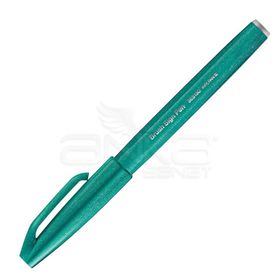 Pentel Turquoise Green Brush Sign Pen Fırça Uçlu Kalem