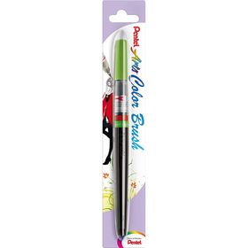 Pentel XGFL-111X Blister Açık Yeşil Arts Colour Brush Fırça Uç Boya Kalemi