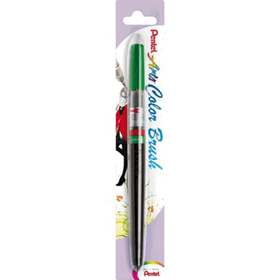 Pentel Yeşil XGFL-104X Arts Colour Brush Fırça Uçlu Boya Kalemi