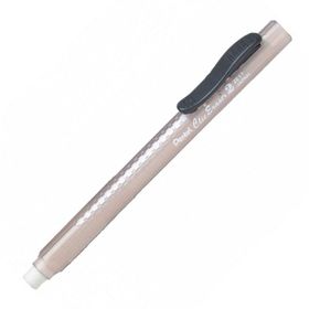 Pentel ZE11T-A Sürgülü Kalem Şeffaf Gövdeli Kahverengi Silgi