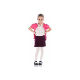 Penti 2'li Micro 40 Beyaz Güney Kız Çocuk Külotlu Çorap