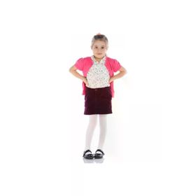 Penti 2'li Micro 40 Beyaz Güney Kız Çocuk Külotlu Çorap