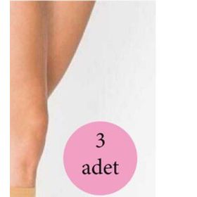 Penti 3 Adet Ten Süper İnce 15 den Mat Pantolon Çorabı