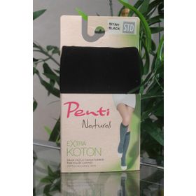 Penti 40 Den Ekstra Koton Siyah Pantolon Çorabı