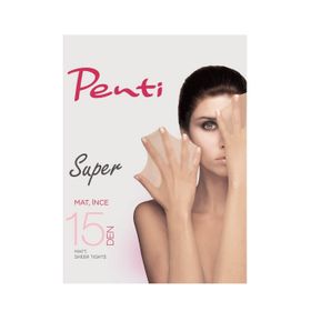 Penti 500-2 Siyah Renk Super Külotlu Çorap