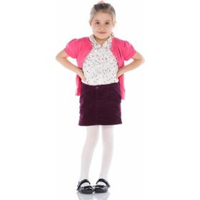 Penti 6-8 Yaş Pembe Pretty Micro 40 Çocuk Külotlu Çorap