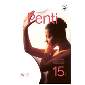 Penti 67-2 Mürdüm Fit 15 Külotlu Çorap
