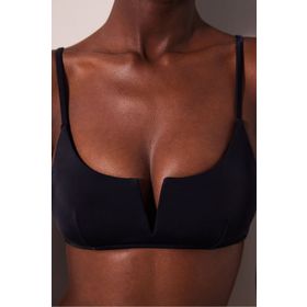 Penti Basic Derin V Siyah Bikini Üstü