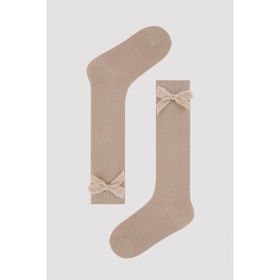 Penti Brown Ribbon Ten Kız Çocuk Pantolon Çorabı