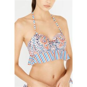 Penti Coco Bandeau Lotus Baskılı Bikini Üstü