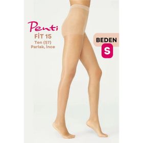 Penti Fit 15 Den Ten 57 1 Numara Small Parlak İnce Külotlu Çorap