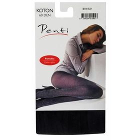 Penti Koton 60 Den Siyah No:2 Külotlu Çorap