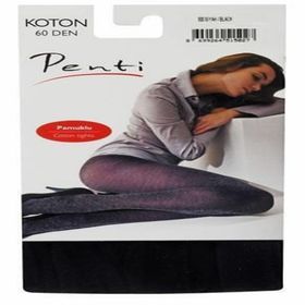 Penti Koton 60 Den Siyah No:3 Külotlu Çorap