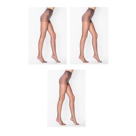 Penti Lycra Fit 15 3'lü Siyah Kadın Külotlu Çorap