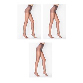 Penti Lycra Fit 15 3'lü Siyah Kadın Külotlu Çorap