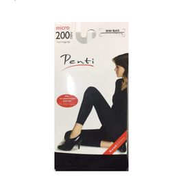 Penti Mikro 200 Den Siyah Külotlu Çorap