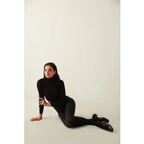 Penti Mikro 80 Siyah Külotlu Çorap