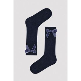 Penti Navy Ribbon Lacivert Kız Çocuk Pantolon Çorabı