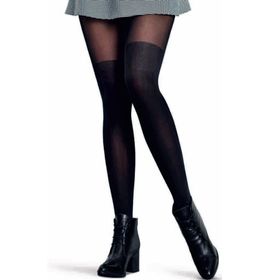 Penti Over Knee Siyah Külotlu Çorap