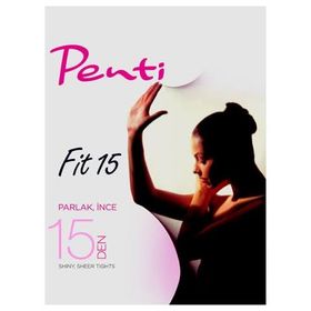 Penti Parlak İnce Fit 15 Den 51 Açık Ten No 2 Beden M Külotlu Çorap