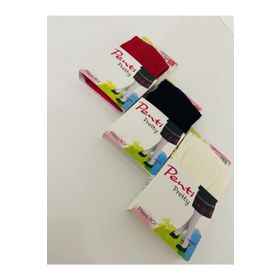 Penti PCLPP46G19SK-10 Kız Çocuk Beyaz Pretty 3'lü Micro 40 Mus Külotlu Çorap